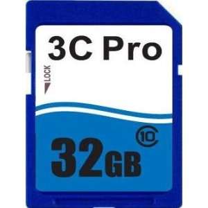  3C Pro 32G 32GB SD C10 SDHC Class 10 Extreme Speed Secure 