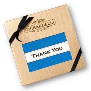   Chocolate Thank You Deluxe Gift Box with SQUARES Chocolates, 50 ct