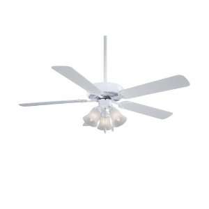  Minka Aire F647 WH Contractor Uni Pack White 52 Ceiling 