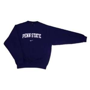 Nike Penn State Nittany Lions Navy Classic Embroidered Crew Sweatshirt