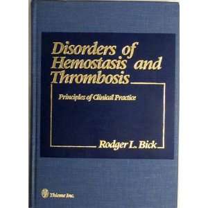  Disorders of Hemostasis and Thrombosis Principles of 