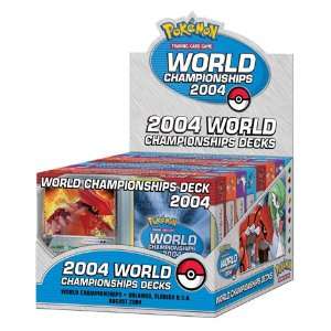  Pokemon Card Game   2004 World Championship Deck Box 
