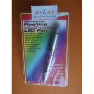  Miraclebeam Flashing Multi color LED Pen Electronics