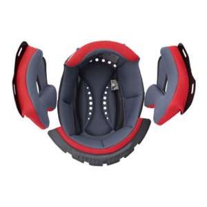   VX 24 MX Motorcycle Helmet Accessories   Red/Grey / Medium Automotive