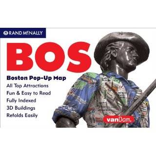  Boston, Beacon Hill, Harvard Square, Subway (Popout Map) [Map