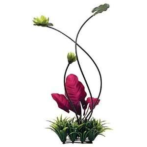  Chi Lily Pad and Plant Grass Ornament (Quantity of 3 