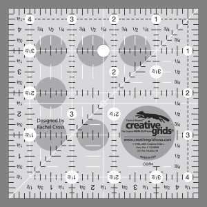  Creative Grids Quilting Ruler 4 1/2 Square
