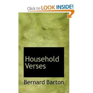  Household Verses (9781103616558) Bernard Barton Books