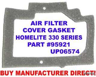 Gasket Air Filter Homelite 330 Chainsaw 95921 UP06574  