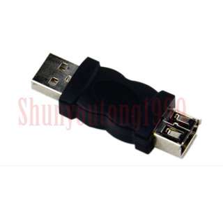 New Firewire IEEE 1394 6 Pin Female to USB Type A Male Adaptor Adapter 