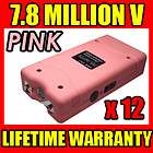   PINK VTS 880 7.8 Million Volt Mini Stun Gun PHX800   Wholesale Lot