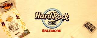 Hard Rock Cafe BALTIMORE 2006 City Tee SHIRT MWMT 2X XXL  