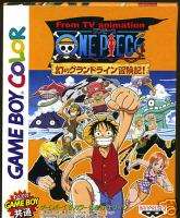 One Piece Nintendo Game Boy GB color Import Japan  