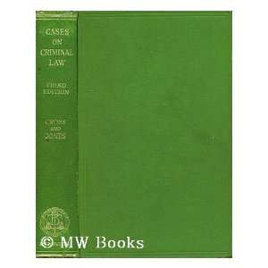  Law / by Rupert Cross and P. Asterley Jones Rupert, Sir (1912 