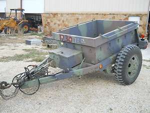 Military Ammunition Trailer, Nice, for use w/ M35A2 or Military Truck 