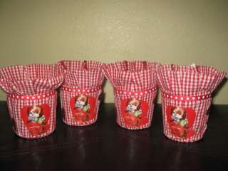 Pottery Barn Kids Valentine Vintage Mini Treat Baskets  