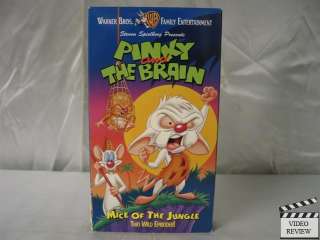 Animaniacs   Pinky & the Brain* Mice of the Jungle* VHS 085391554530 