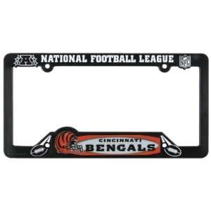  Cincinnati Bengals   Logo License Plate Frame Automotive