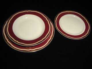 Titanic 2nd Class White Star Line dinner plate bowl set  