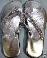 Lady Fashion Lace slippers sandles Flip flops Size 6 11  