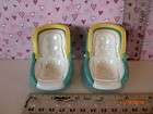 Fisher Price Loving Family Dollhouse Twin Green Trim Baby Carriers