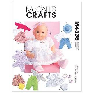 McCalls Patterns M5774 Baby Doll Clothes For Dolls, 11 