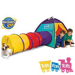 Toys for Tots Discovery Kids 2 piece Adventure Play Tent   