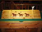 Custom Western Cowboy Horse Pool Table Billiard Light