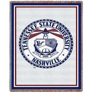  Tennessee State Univ Seal   69 x 48 Blanket/Throw Sports 