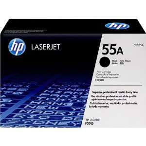  NEW Black Print Cartridge 55A for LaserJet P3015 Printer 