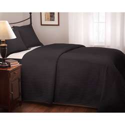 Roxbury Park Quilted Full/ Queen size Black Coverlet  