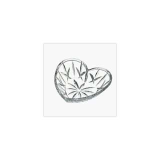  Gorham Crystal Heart Dish   Style 36973