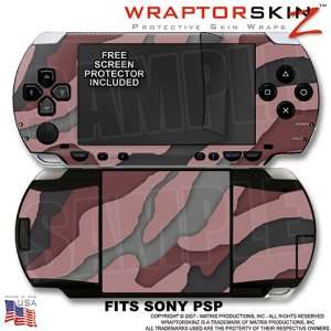  Sony PSP (original) Skin   Camouflage Pink WraptorSkinz 