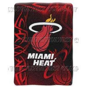  NBA 60 x 80 Super Plush Throw   Miami Heat   Miami Heat 