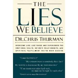  The Lies We Believe   [LIES WE BELIEVE] [Paperback 