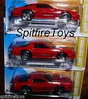   LOT OF 3 2012 NEW MODELS 1985 CHEVROLET CAMARO IROC Z RED LOW S&H