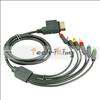 Gold Plated HD TV Component Composite Audio Video AV Cable for Xbox 