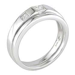   TDW Princess Diamond Bridal Ring Set (G I, I1 I2)  