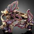 ARINNA Swarovski crystal butterfly fashion GP Bracelet