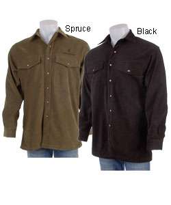 Browning Mens Faux Leather Shirt Jacket  