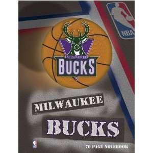  Milwaukee Bucks 4 NBA School/Office Notebooks Sports 