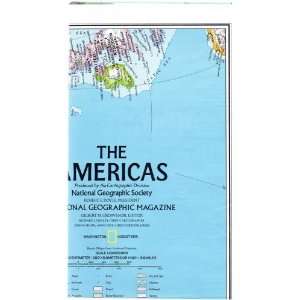 MAP THE AMERICAS, Produced by the Carotgraphic Division, National 