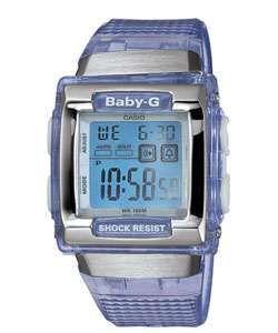 Casio Baby G Purple Womens Square Faced Watch  