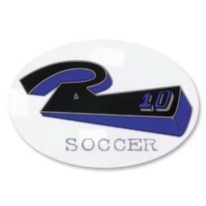  Rush Soccer 10th Anniversary Car Decal (6 x 4) Sports 