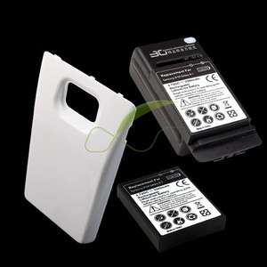 2X 3500mAh Battery +white Cover Case+charging Dock 4 Samsung Galaxy S 