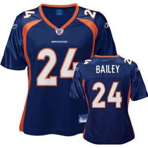  Reebok Denver Broncos Champ Bailey Womens Replica Jersey 