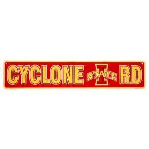  Iowa State Cyclones Team Street Sign