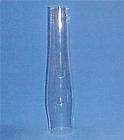 CLEAR 9 5/8 inch GLASS CHIMNEY LAMP SHADE 3 1/4 inch FITTER END