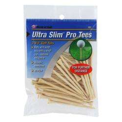 World of Golf Ultra Slim 3.25 inch Pro Golf Tees (Pack of 40 