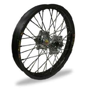   MX Front Wheel Set   21x1.60   Black Rim/Silver Hub 23 21012 HUB/RIM